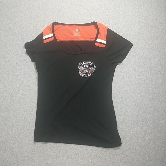 Laconia New Hampshire Woman's 3XL Motorcycle Week 2021 T-Shirt Harley Rally. - Picture 1 of 4